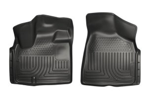 Chrysler Town & Country Floor Liners - Front - Husky Liners - WeatherBeater - Black - `08-`12